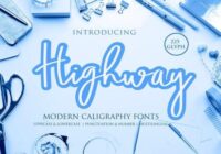 Highway Font - Featured Image