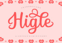 Higle Font - Featured Image