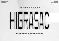 Higrasac Font - Featured Image