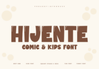 Hijente Font - Featured Image