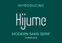 Hijume Font - Featured Image