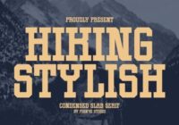 Hiking Stylish Font - Featured Image