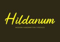 Hildanum Font - Featured Image