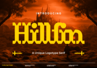 Hillfin Font - Featured Image