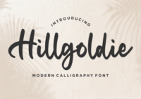 Hillgoldie Font - Featured Image