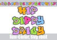 Hip Dippy Daisy Font - Featured Image
