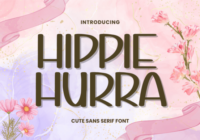 Hippie Hurra Font - Featured Image