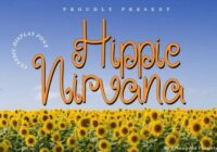 Hippie Nirvana Font - Featured Image