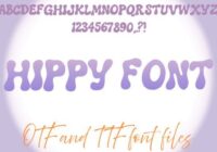Hippy 60s Font - Featured Image