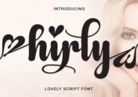 Hirly Font - Featured Image