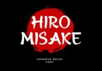 Hiro Misake Font - Featured Image
