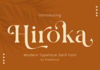 Hiroka Font - Featured Image
