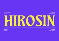 Hirosin Font - Featured Image