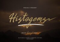 Histogems Font - Featured Image