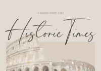 Historic Times Font - Featured Image