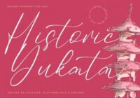 Historic Yukata Font - Featured Image