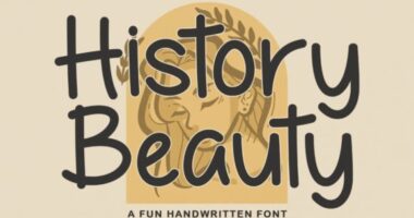 History Beauty Font - Featured Image