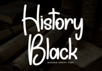History Black Font - Featured Image