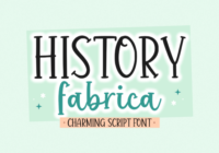 History Fabrica Font - Featured Image