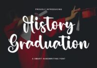 History Graduation Font - Featured Image