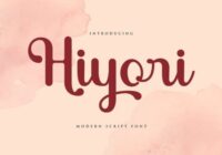 Hiyori Font - Featured Image