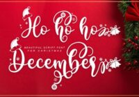Ho Ho Ho December Font - Featured Image