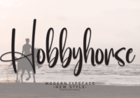 Hobbyhorse Font - Featured Image