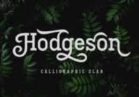 Hodgeson Font - Featured Image