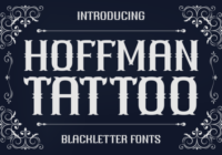 Hoffman Tattoo Font - Featured Image