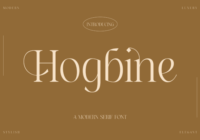Hogbine Font - Featured Image