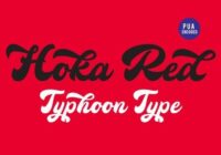 Hoka Red Font - Featured Image
