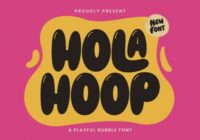 Holahoop Font - Featured Image