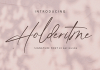 Holderitme Font - Featured Image