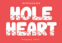 Hole Heart Font - Featured Image