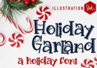 Holiday Garland Font - Featured Image