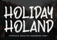 Holiday Holand Font - Featured Image