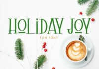 Holiday Joy Font - Featured Image