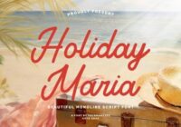 Holiday Maria Font - Featured Image