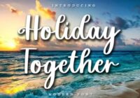 Holiday Saturday Font - Featured Image
