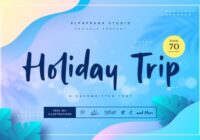 Holiday Trip Font - Featured Image