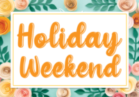 Holiday Weekend Font - Featured Image