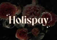 Holispay Font - Featured Image