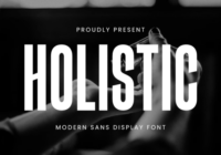 Holistic Font - Featured Image