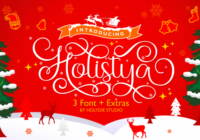 Holistya Font - Featured Image
