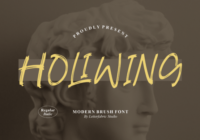 Holiwing Font - Featured Image