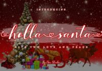 Holla Santa Font - Featured Image