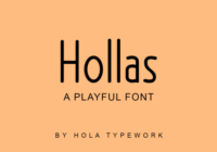 Hollas Font - Featured Image