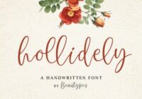 Hollidely Font - Featured Image