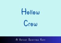 Hollow Crow Font - Featured Image