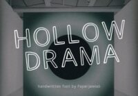 Hollow Drama Font - Featured Image